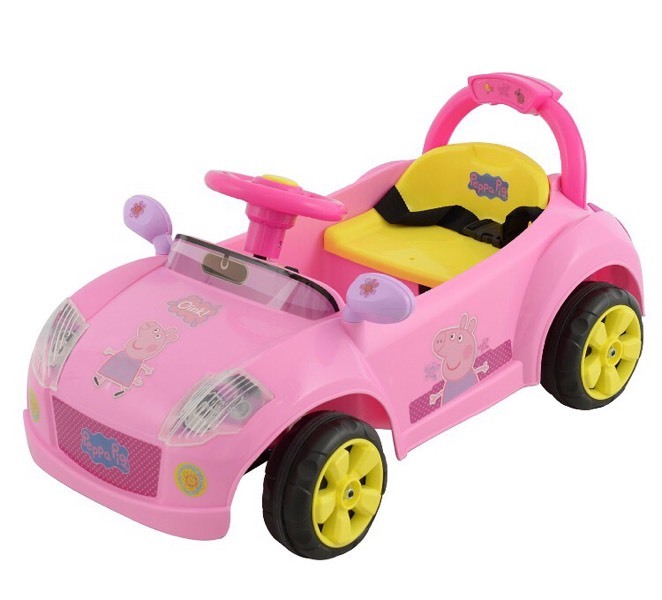 Peppa pig girls 6V electric ride on car in Hengoed, Caerphilly Gumtree