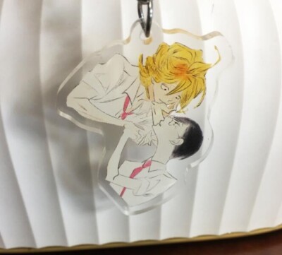 Anime The Movie Doukyuusei Sajou Rihito Kusakabe Hikaru Acrylic Keychian