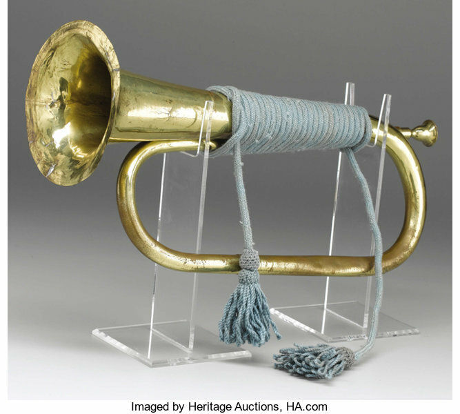 Civil War era 19th Century U.S. Army Blue SILK Infantry Bugle Cord - NEW Repro.