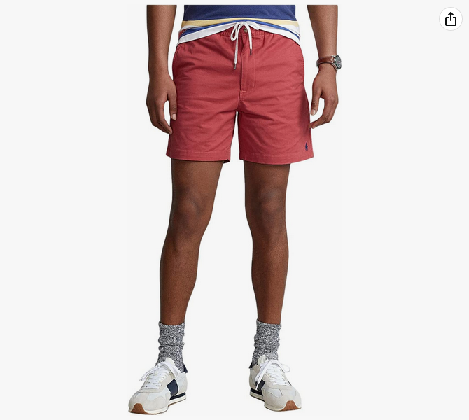 Polo RalphLauren｜SHORTS (PREPSTER SHORT (710644995024)) Polo Ralph Lauren Men's 6-Inch Classic-Fit Polo Prepster