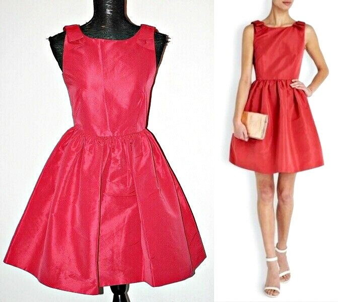 RED VALENTINO Signature Bow Embellished Shoulder Night Out