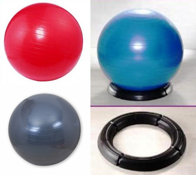 Gymnastikball  Übungsball Sitz Fitness Yoga Pilates Sport Therapie Büro Gym Ball