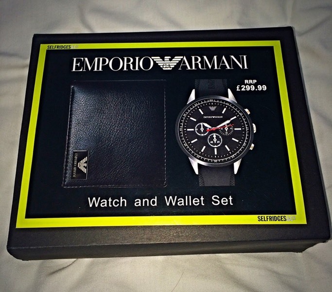 Emporio Armani & Hugo Boss Watch and Wallet Gift Sets in Leicester