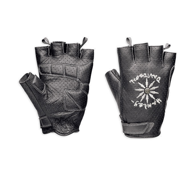 Harley-Davidson Mujer Guantes sin dedos y mitones