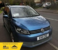 2011 Volkswagen Touran 1.6 TDI SE DSG Euro 5 5dr MPV Diesel Automatic