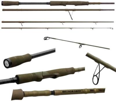 Savage Gear SG4 Power Game Travel 4-tlg Angelrute 2,15 2,43m Reiserute Raubfisch