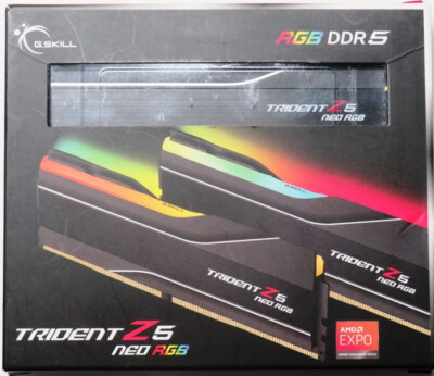 G.Skill Trident Z5 Neo RGB Series AMD Expo 32GB (2 x 16GB) 288-Pin PC RAM DDR5 6