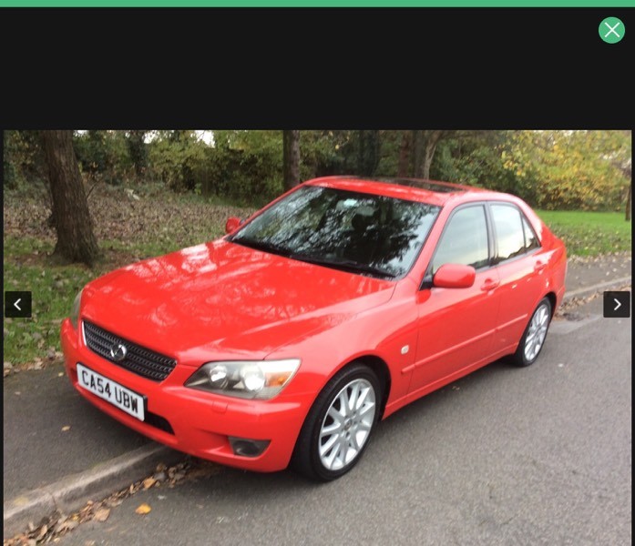 2005 Lexus IS200 2.0 Automatic-74,000-12 months mot-1 previous owner-full history-exceptional ...