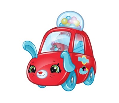 MOOSE TOYS SHOPKINS CUTIE CARS COLLECTIBLE SERIES 3 QT DIECAST GIRLS AGE 5+