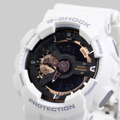 White and rose gold g shock Clearance