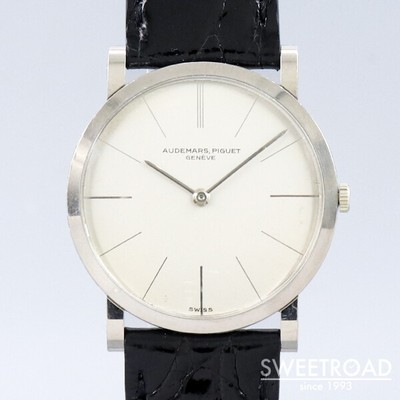 1960s Audemars Piguet Geneve Extra Flat Manual Cal.2003 White 18K White