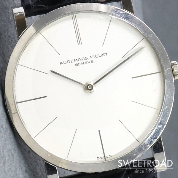 1960s Audemars Piguet Geneve Extra Flat Manual Cal.2003 White 18K White