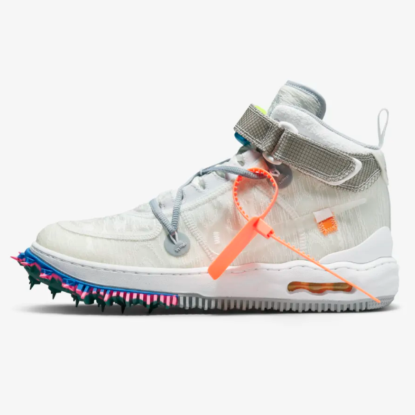 Белые кроссовки Nike x Off-White Air Force 1 Mid SP (DO6290-100) Expeditedship