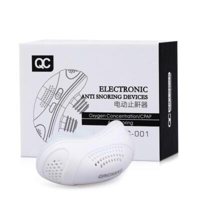 1-2PC Electric Mini Nose Anti Snoring Device Reduce Snore Noise Stopper