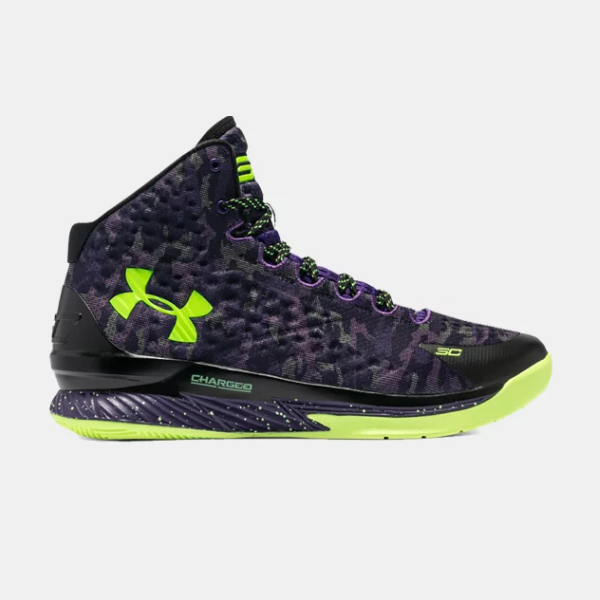 

Баскетбольные кроссовки Under Armour Curry 1 Dark Matter (3026049-001), Purple black, Under armour Curry 1