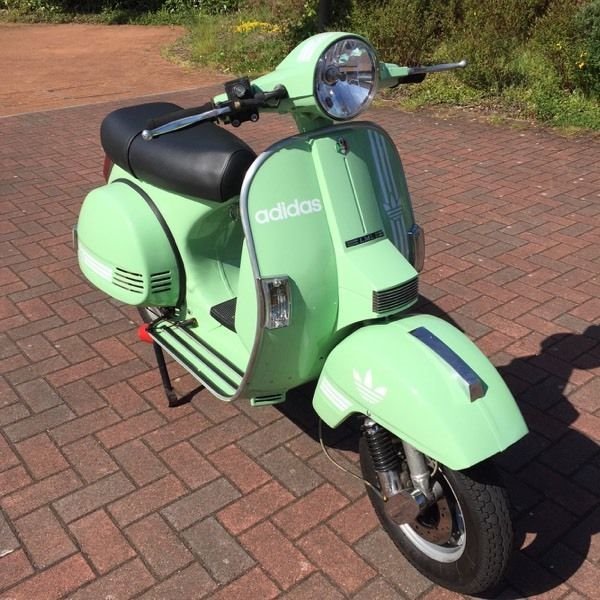 Targhetta Anteriore Per Vespa PX E LML Star - Plastica, 100 Mm - Foto 7