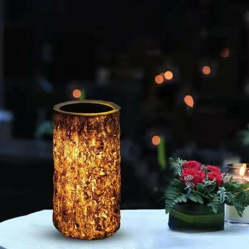 Solar Stump Landscape Light