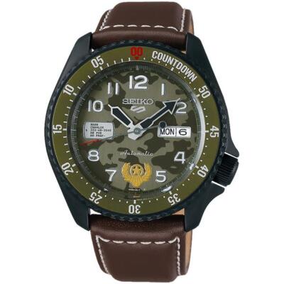 SEIKO 5 Sports Street Fighter SRPF21K1 Guile Automatic Limited Edition