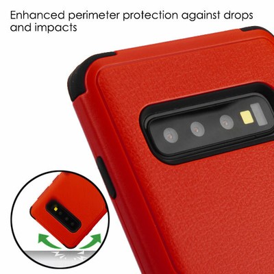For Samsung Galaxy S10 S10+ Plus - HARD & SOFT RUBBER HYBRID ARMOR CASE COVER
