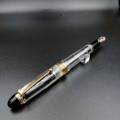 Pilot Namiki CUSTOM 823 Plunger Type Transparent Clear Broad Nib FKK-3MRP-NC-B