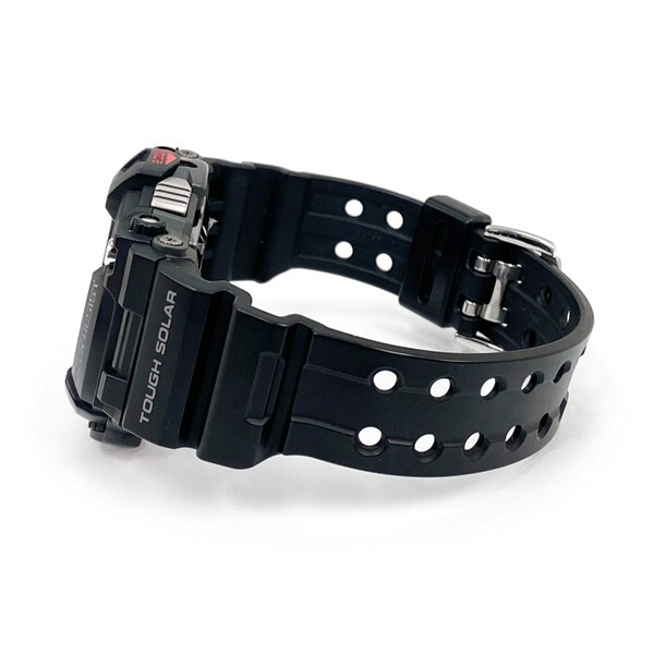 Pre-owned Casio G-shock Frogman Gwf-1000-1jf Black Red Multiband 6 Men's Watch In Box