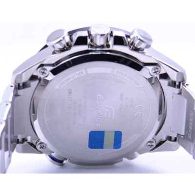 Pre-owned Casio International Warranty Eqb-501xdb-1ajf Edifice Time Traveler Men's Watch