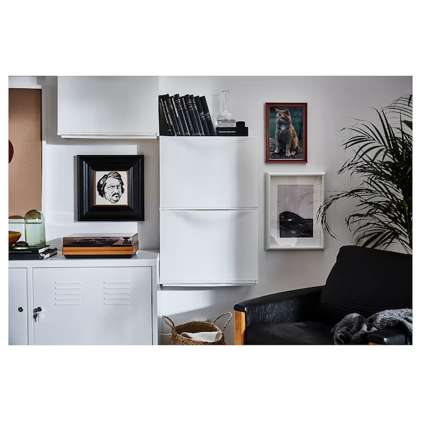 IKEA TRONES Shoe Storage Cabinet - White, 20 1/2x15 3/8"