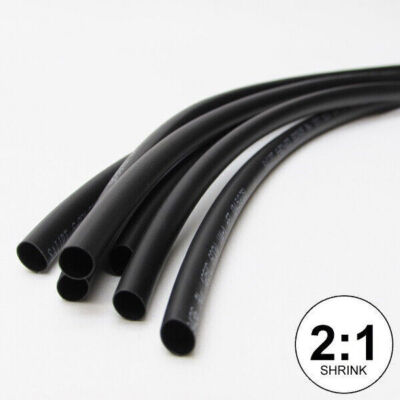 Wholesale 82 ft Heat Shrink Tube 2:1 ratio Shrinkable Tubing lot ID: 1mm -70mm