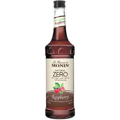 Monin Zero Calorie Natural Flavoring Syrup 750 mL (select flavor below)