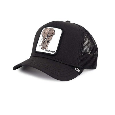 Hat Elephant GOORIN BROS Animal Farm Trucker Hats Animals Elephant Black