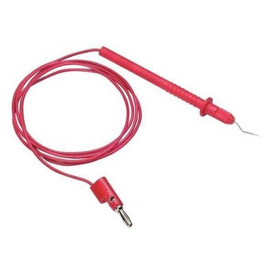 Patch Cord Set 48in Stackable 4mm Banana Plug Multimeter Test Leads Red Black
