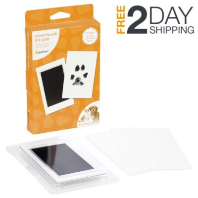 Clean Touch Ink Pad Paw Print For Pet Dog Cat Scrapbooks Imprint Card Making Kit