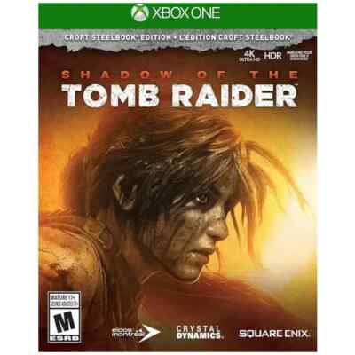 Shadow Of The Tomb Raider Croft Steelbook Edition (Xbox One) Brand New
