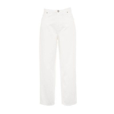 

GAELLE Paris Jeans Slouchy Woman GBD11766DJ Брюки белые E2022, White