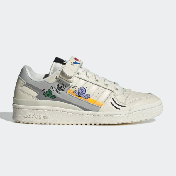 

Adidas Forum Low Leather Shoes Off White — GX2181 Expeditedship, Цвет слоновой кости, adidas Forum Low