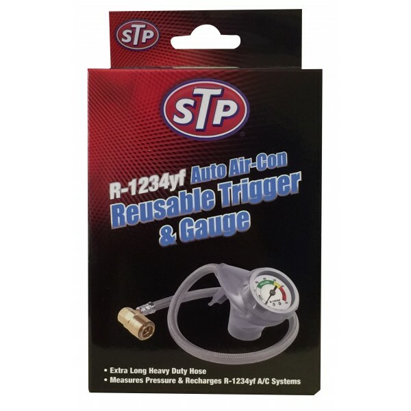 R1234YF Air Con Regas Kit By STP Car Air Conditioning Refill Recharge