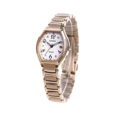 CITIZEN EXCEED ES9385-57W Eco-Drive Radio Wave Women's Watch New in Box