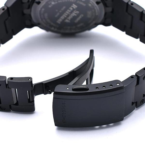 Pre-owned G-shock Casio  Gmw-b5000gd-1jf Black Solar Watch Bluetooth With Box Fast Ship