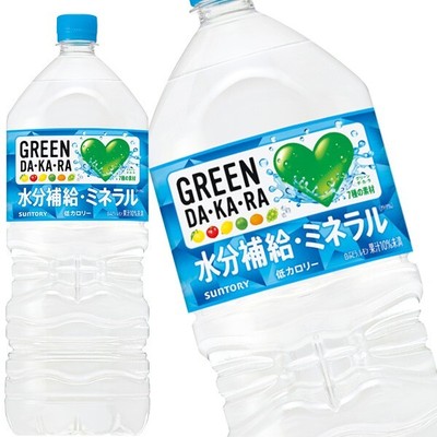 Suntory GREEN DAKARA Sports Drink 2L x 4 PET bottles, JAPAN, US Seller