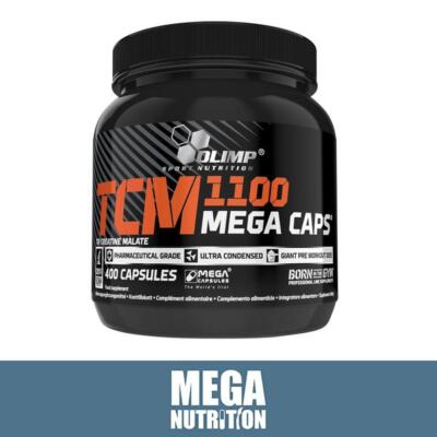Olimp Nutrition TCM 1100 Mega Caps Creatine Support Muscle Building 400 Capsules