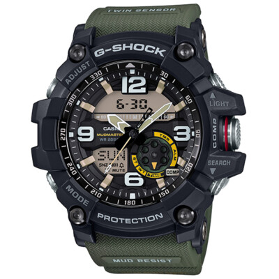Pre-owned Casio G-shock Gg-1000-1a3jf Mudmaster Men Watch In Box