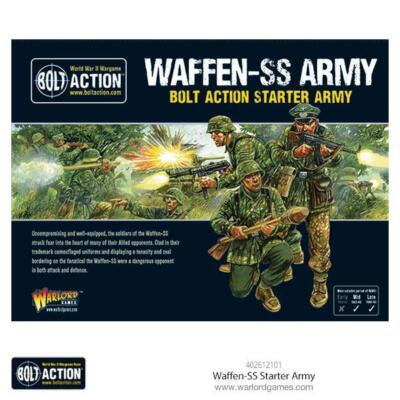 Стартовая армия Ваффен СС Bolt Action Warlord