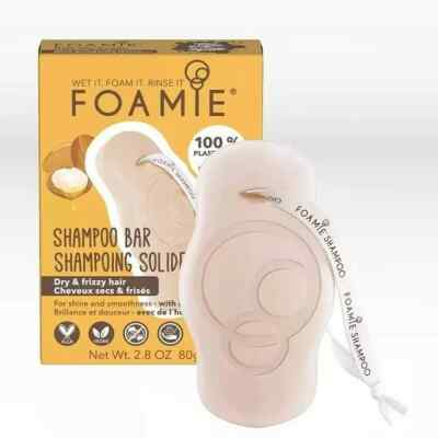 Foamie Kiss Me Argan Shampoo Bar for Dry & Frizzy Hair