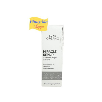 Luxe Organix Miracle Repair Luminous Bright Serum 4% Niacinamide 30mL