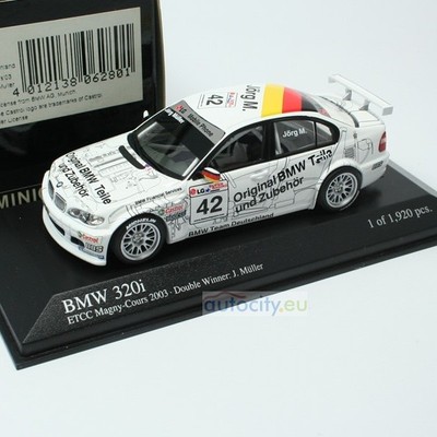 BMW 320I TEAM BMW DEUTCHLAND ETCC MAGNY-COURS DOUBLE WINNER