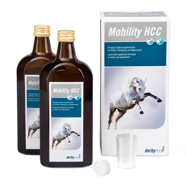 Derbymed Mobility Hcc 2 X 500ml HyaluronsÃ¤Ure Chondroitin Komplex FÃ¼R Pferde
