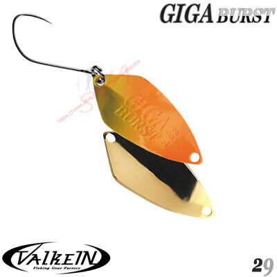 ValkeIN Giga Burst 2.8 g  28 mm trout spoon various color