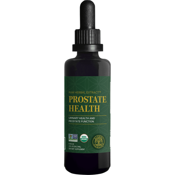 Global Healing Prostate Health Support Supplement w/ Saw Palmetto Extract - 2oz
