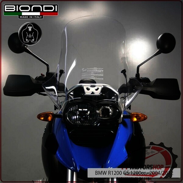 CUPOLINO PARABREZZA MOTO PER BMW R1200GS 2004>2012 BIONDI 8010250