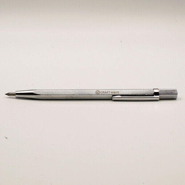 Single Carbide Scribe Marking Etching Measuring Tool on Metal Glass